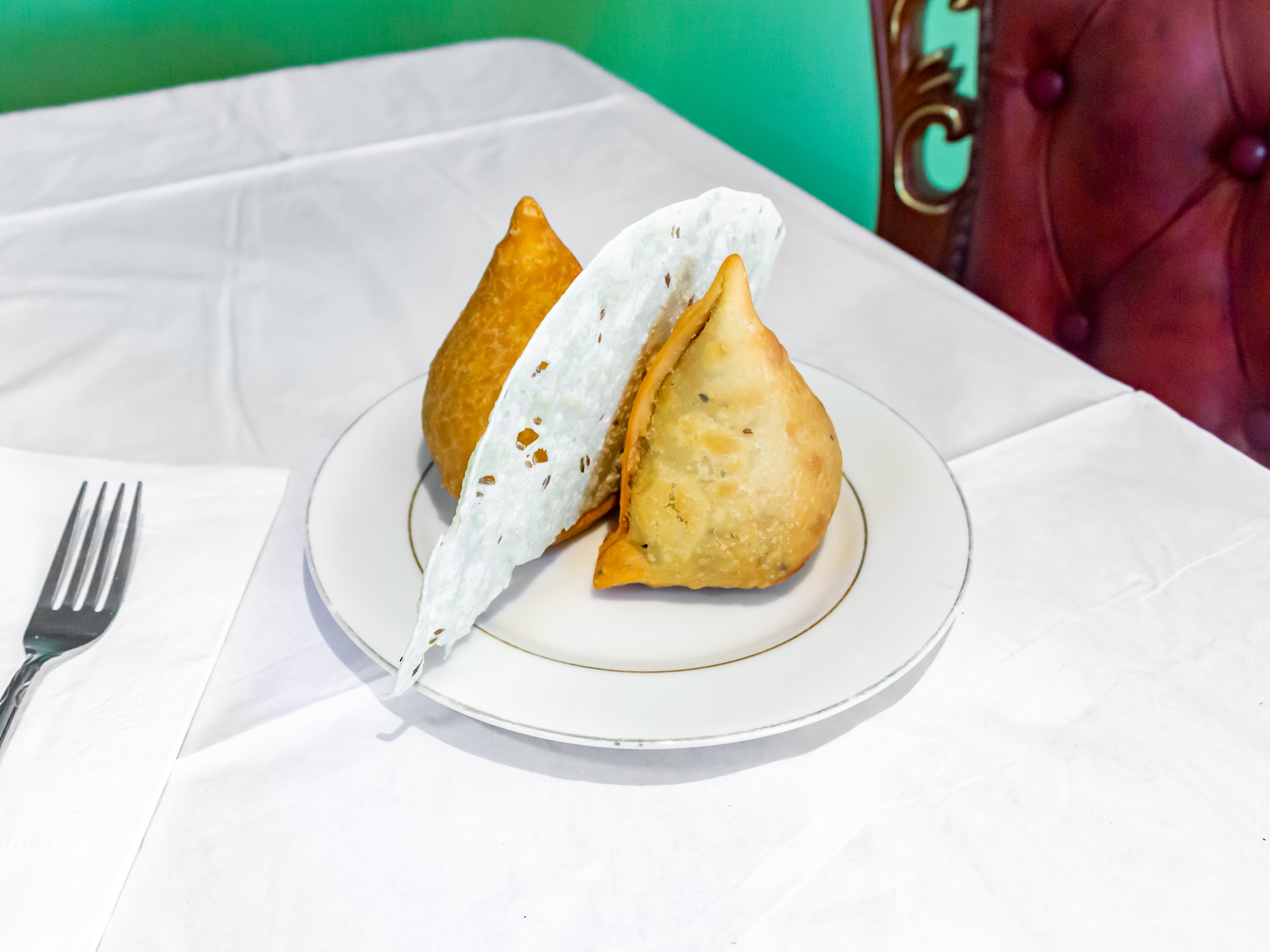 Order Vegetable Samosa food online from Indian Delight store, Catonsville on bringmethat.com