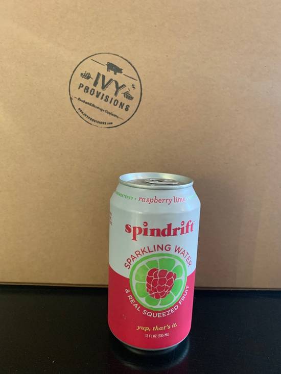 Order Spindrift - Raspberry Lime food online from Ivy Provisions store, Charlottesville on bringmethat.com