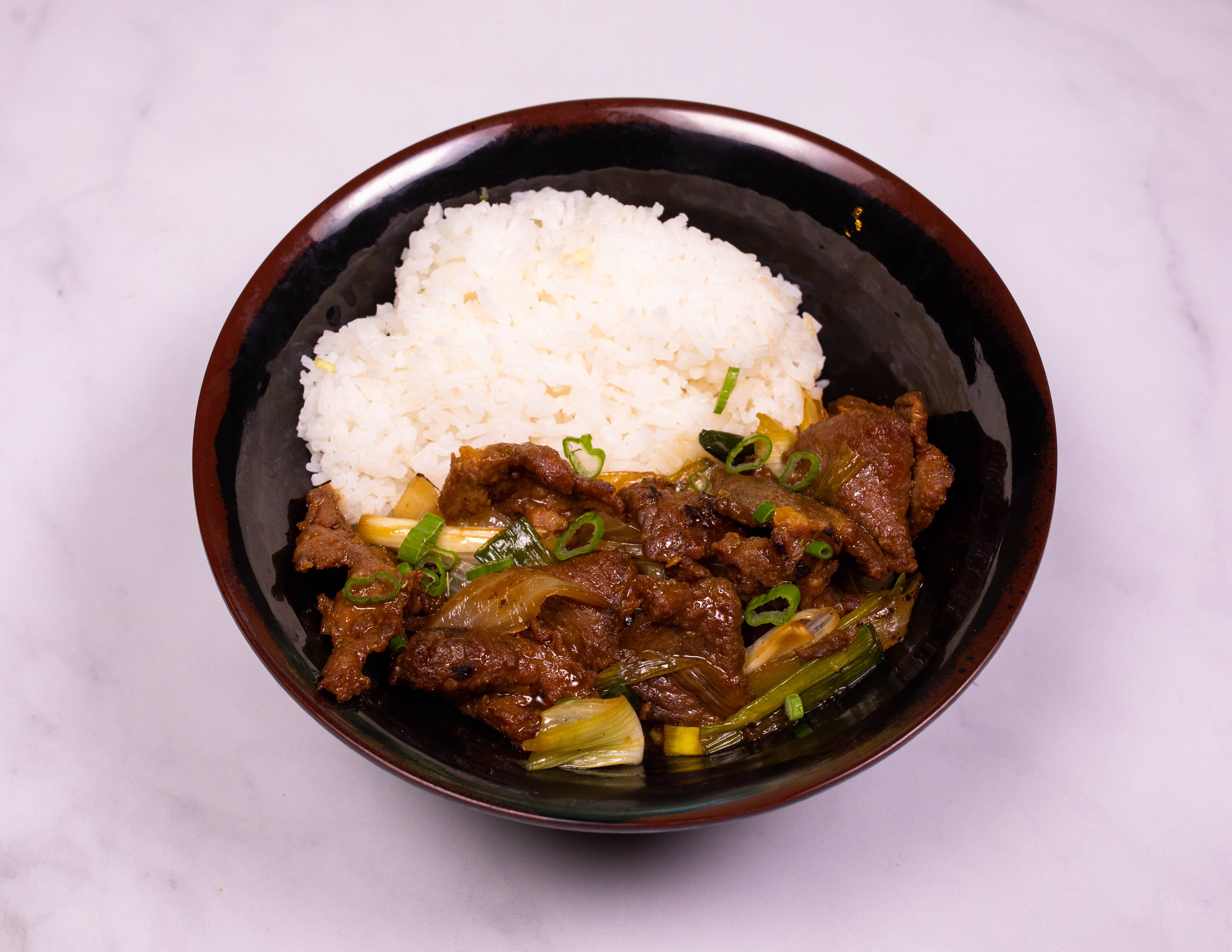 Order 68. Mongolian Beef food online from New China Buffet store, Huntsville on bringmethat.com