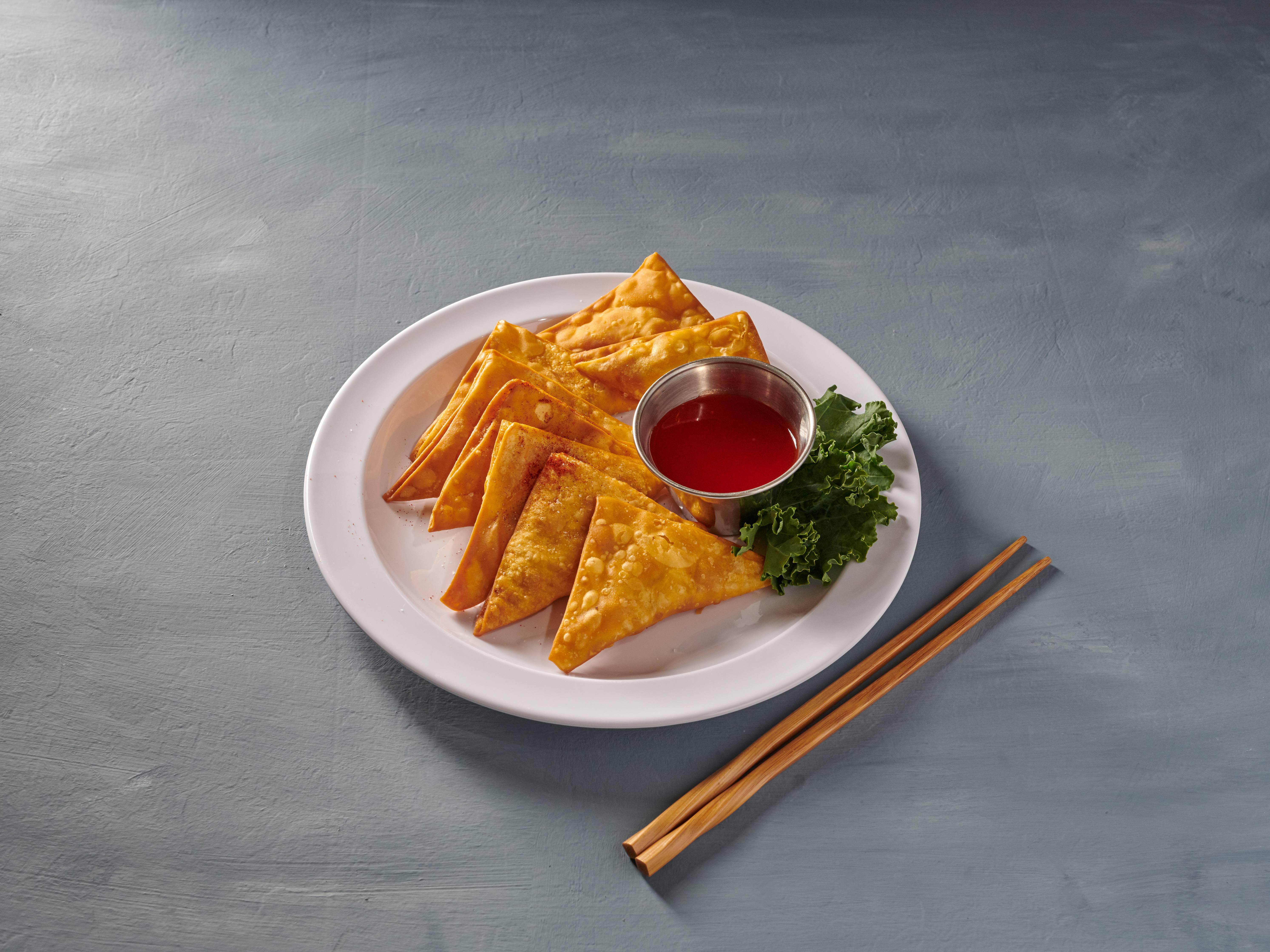 Order 11. Fried Cheese Wonton food online from Dannie's Carry Out store, Washington on bringmethat.com
