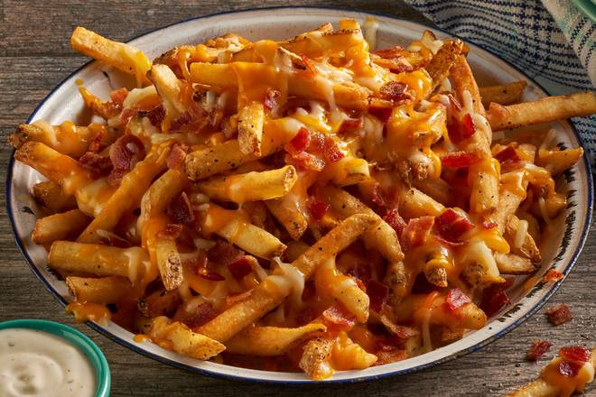 Order Bacon Cheese Fries food online from Cotton Patch Cafe store, Granbury on bringmethat.com