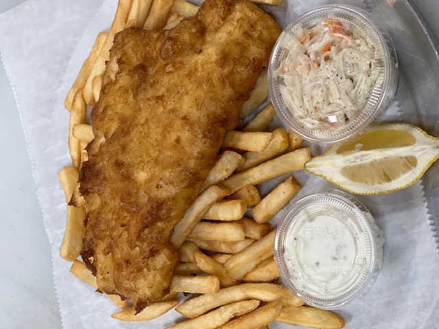 Order Fish and Chips food online from Nick Deli And Pizza Inc store, Marlborough on bringmethat.com