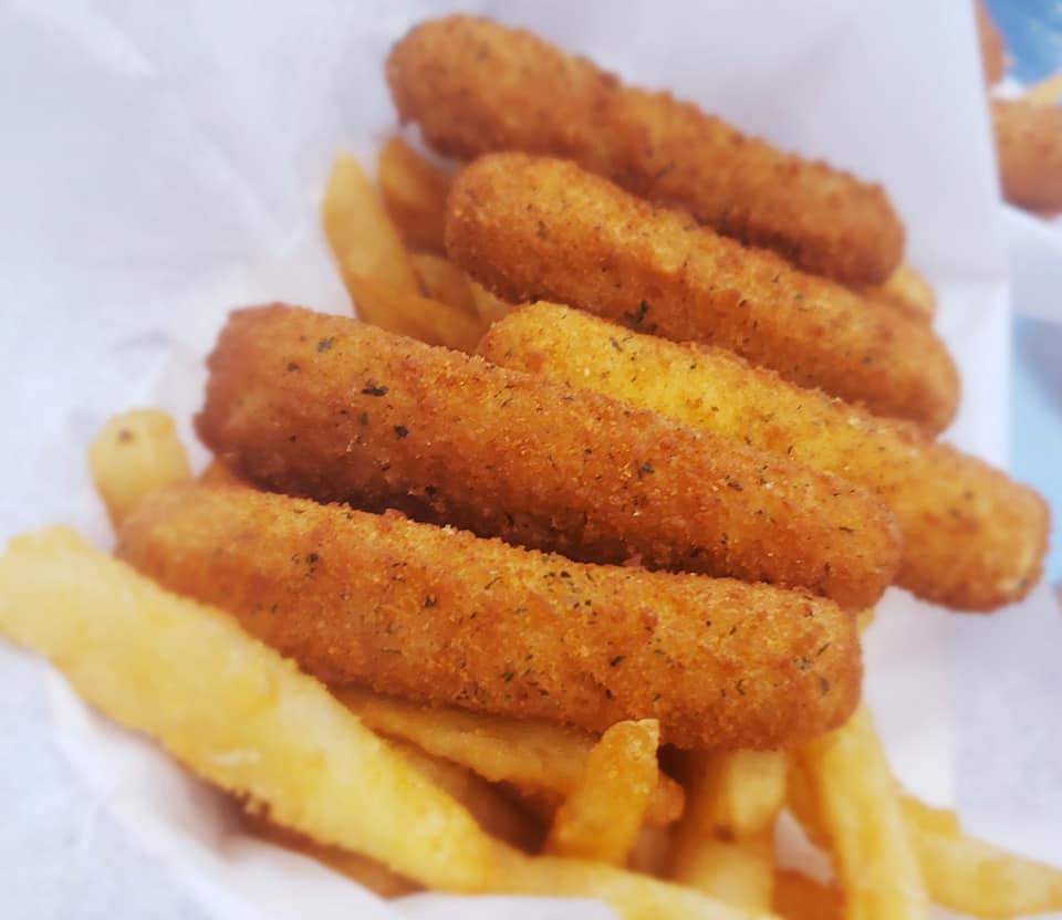 Order Cheese Sticks food online from Shrimps Fish And Chicken store, Hobart on bringmethat.com