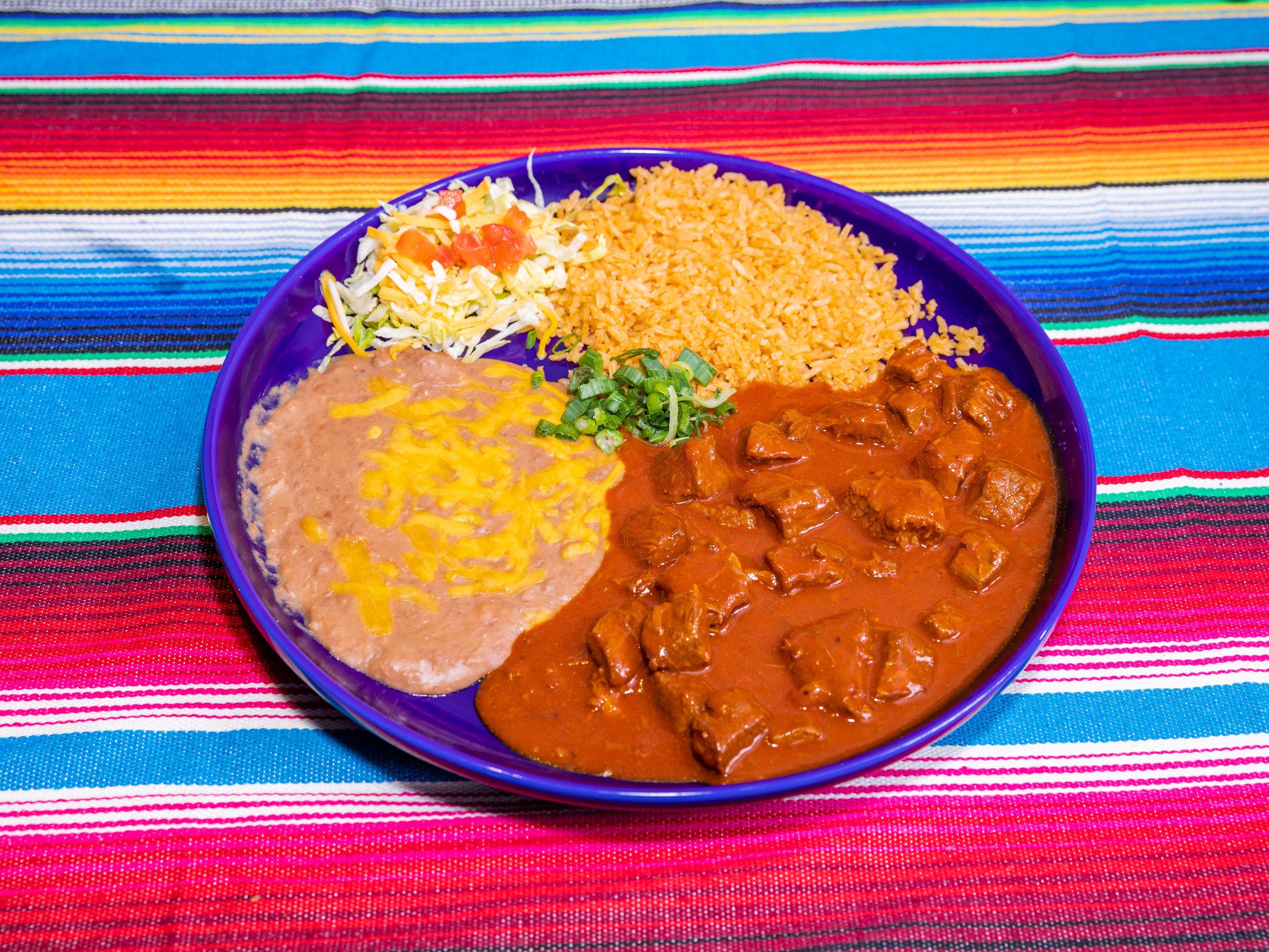 Order Chile Colorado food online from R Vida Cantina store, Citrus Heights on bringmethat.com