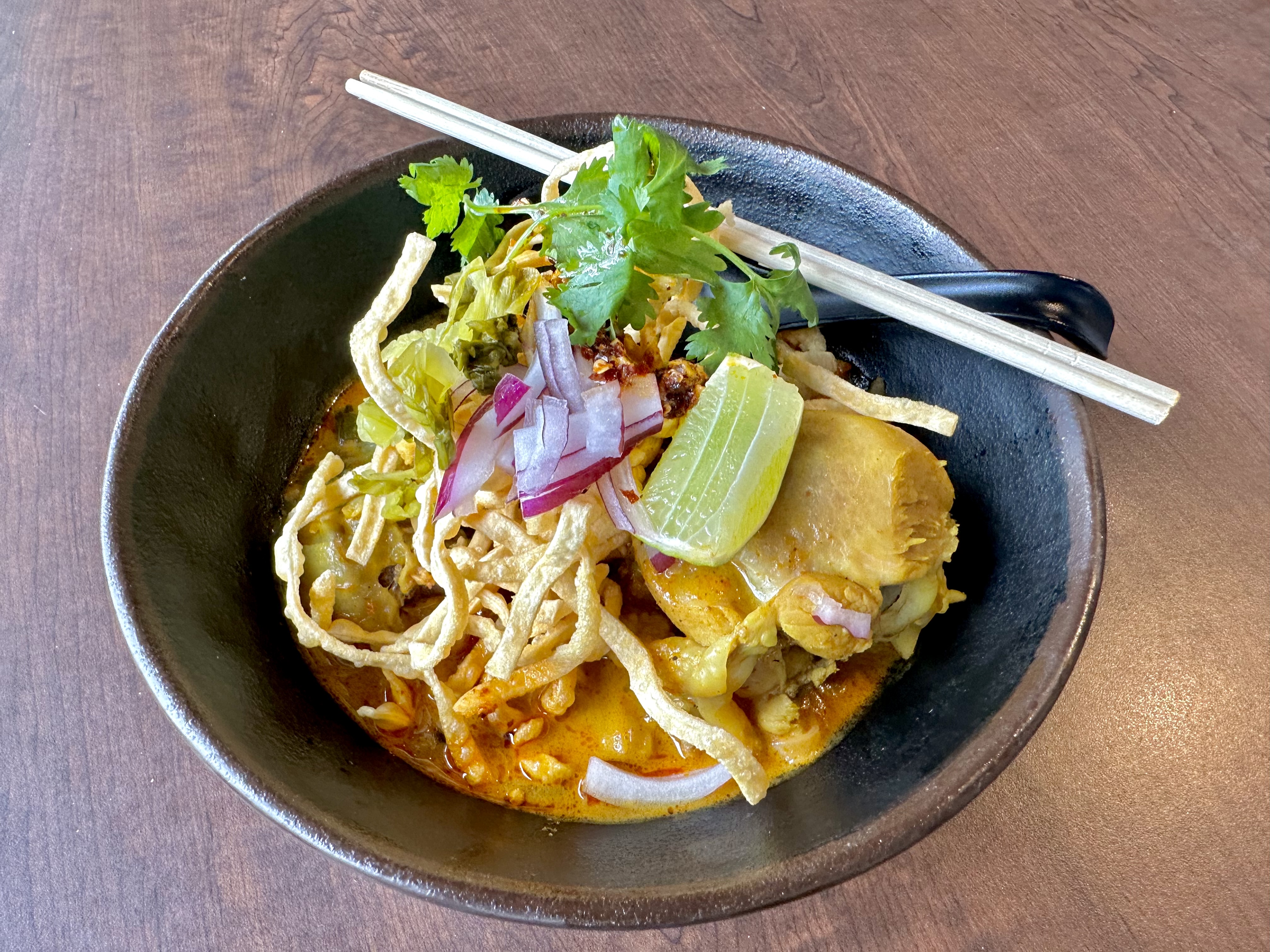 Order Khao Soi food online from Karakade Thai Cuisine store, Redwood City on bringmethat.com