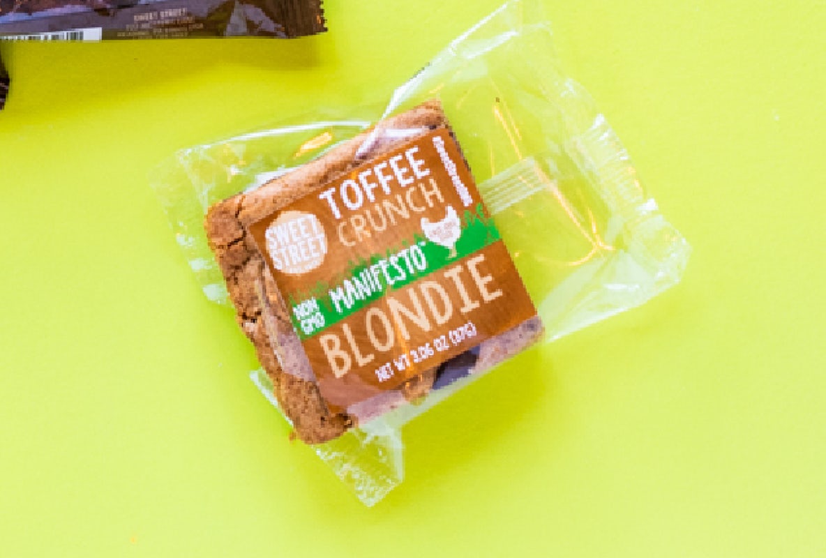 Order Toffee Crunch Blondie food online from Gusto! store, Atlanta on bringmethat.com