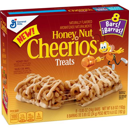 Order Honey Nut Cheerios Treat Bars, 8 CT food online from Cvs store, Temecula on bringmethat.com