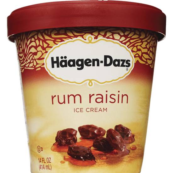 Order HAAGEN DAZS RUM RAISIN ICE CREAM food online from Cvs store, PEARL on bringmethat.com