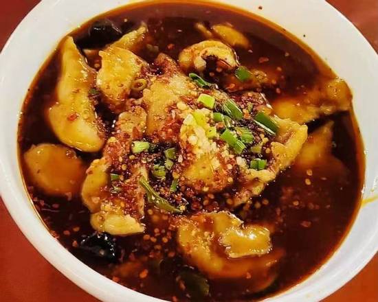 Order 228. Szechuan Boiled Fish 水煮鱼️ ️ food online from CHUNCHUN SC LLC store, Greenville on bringmethat.com