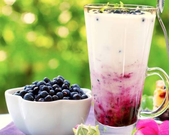 Order Blueberry Italian Soda food online from Soup Kettle Grill store, Meridian on bringmethat.com
