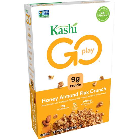 Order Kashi GO Honey Almond Flax Crunch Breakfast Cereal, 14 OZ food online from Cvs store, Rochester Hills on bringmethat.com