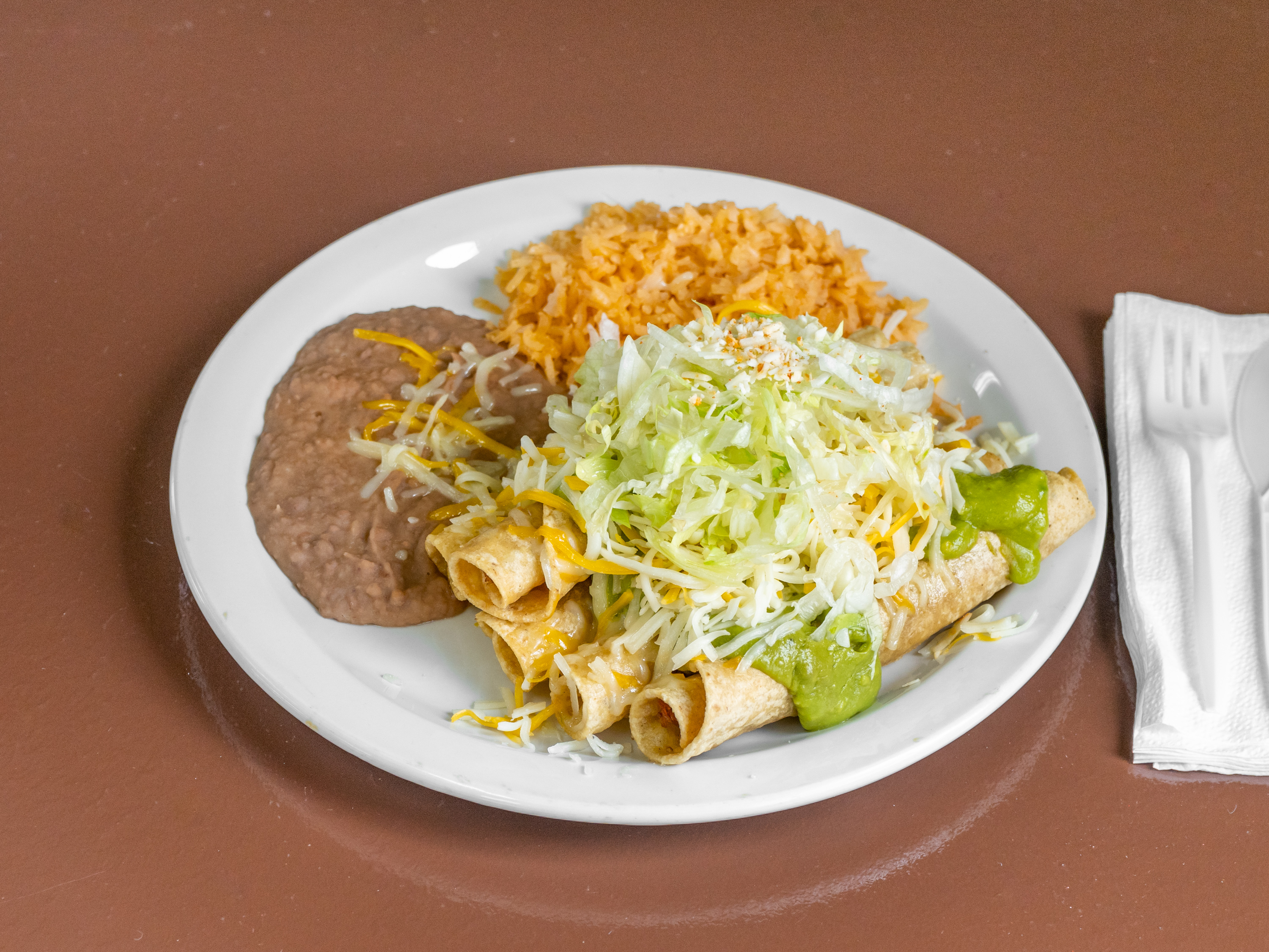 Order  Rolled Tacos food online from Aguacates Mexican Food store, Vista on bringmethat.com