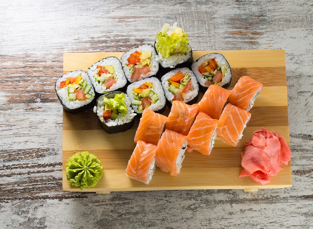 Order Roll with 6 Pieces Salmon food online from Asia Nine store, Washington on bringmethat.com