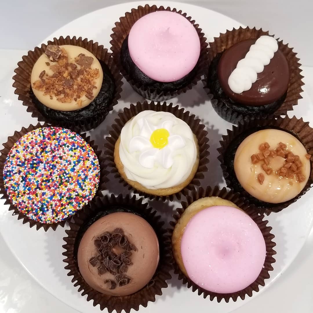Order  Gluten Friendly - Box of 4 food online from Smallcakes Cupcakery & Creamery store, Danville on bringmethat.com