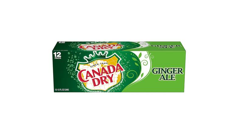 Order Canada Dry Ginger Ale- Pack of 12 food online from Exxon Constant Friendship store, Abingdon on bringmethat.com