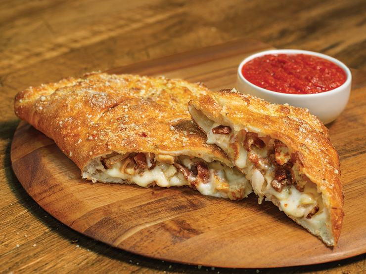 Order Chicken Classico Calzone food online from Marco Pizza store, Denton on bringmethat.com