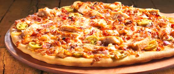 Order Zesty Barbecue Chicken Specialty Pizza food online from Larosa store, Lexington on bringmethat.com