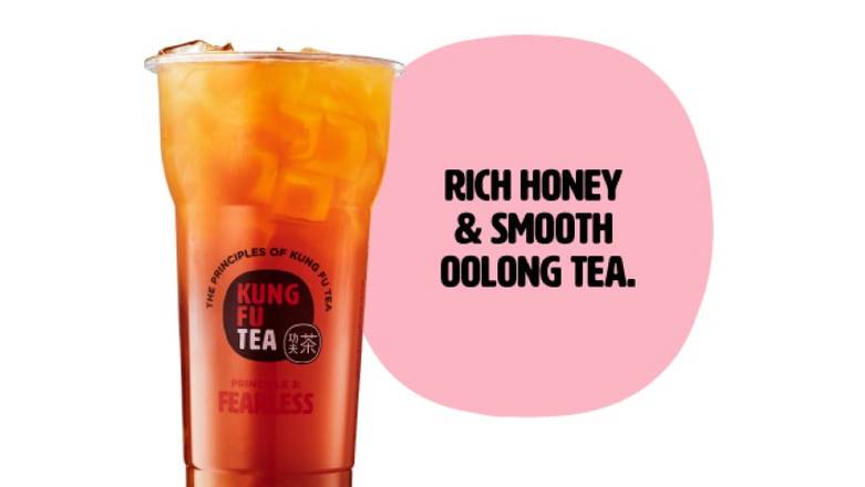 Order Hot Honey Oolong Tea food online from Kungfu Tea Media store, Media on bringmethat.com