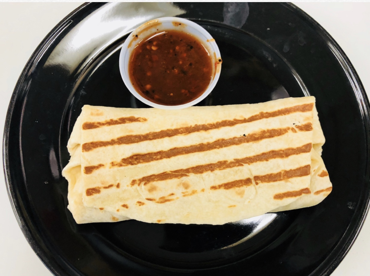 Order Bean and Cheese Burrito food online from Taqueria store, Bakersfield on bringmethat.com
