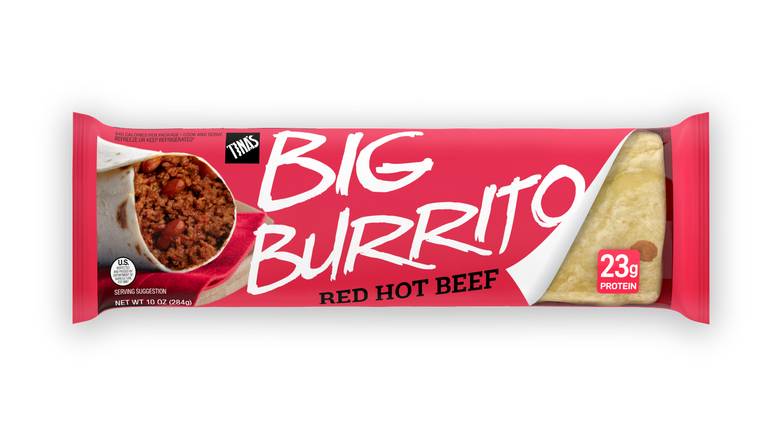 Order Tina's Big Burrito Deli Beef & Bean food online from Red Roof Market store, Lafollette on bringmethat.com