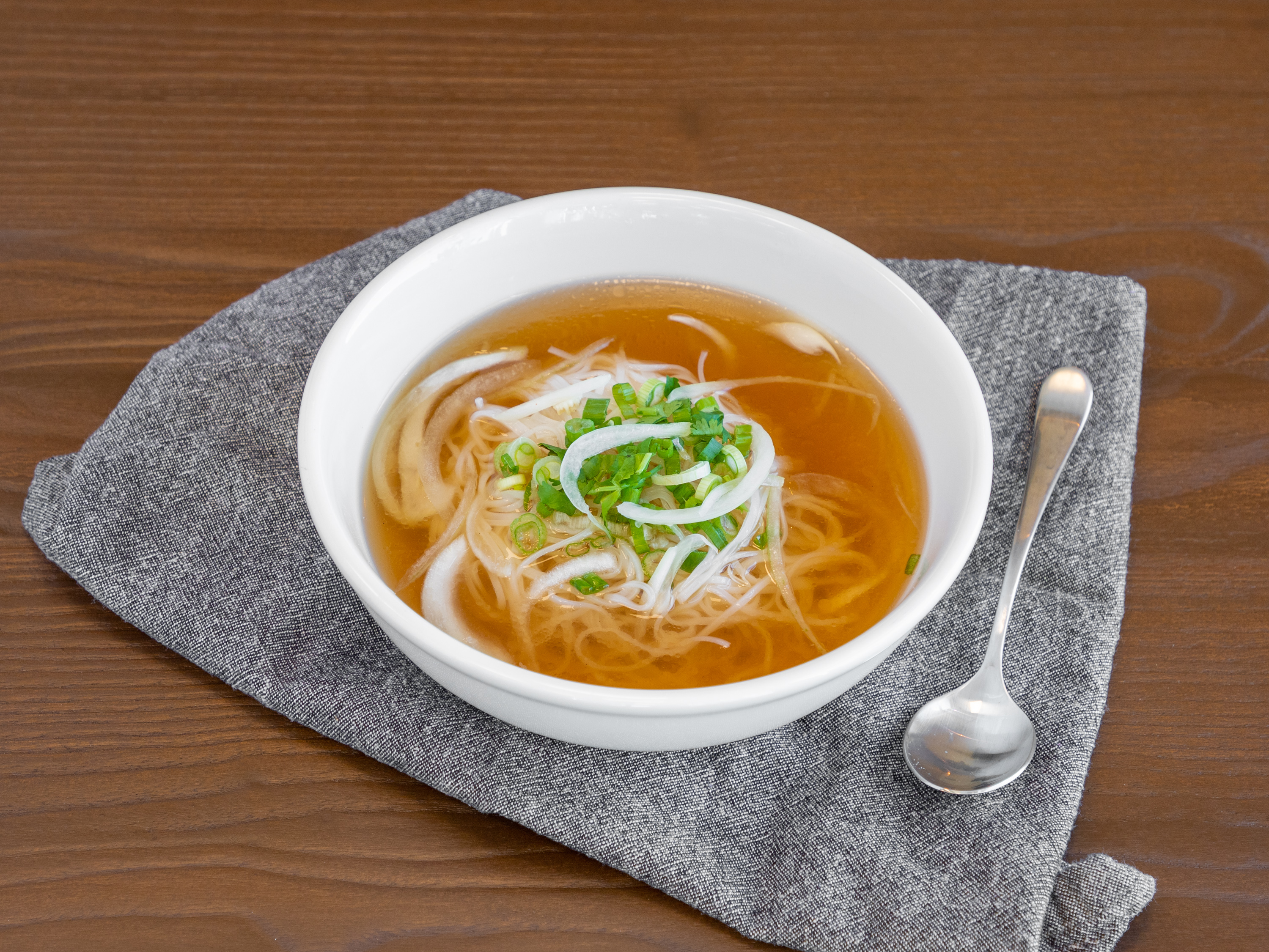 Order Pho No Meat food online from Cafe Trang Bistro store, American Fork on bringmethat.com