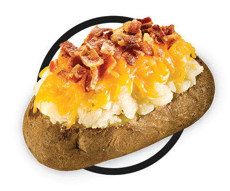 Order Bacon and Cheese Potato food online from Great Steak store, Chicago on bringmethat.com