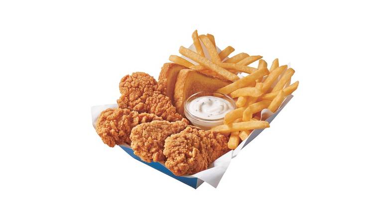 Order Chicken Strip Basket- 4pc food online from Dairy Queen Grill & Chill store, Gettysburg on bringmethat.com