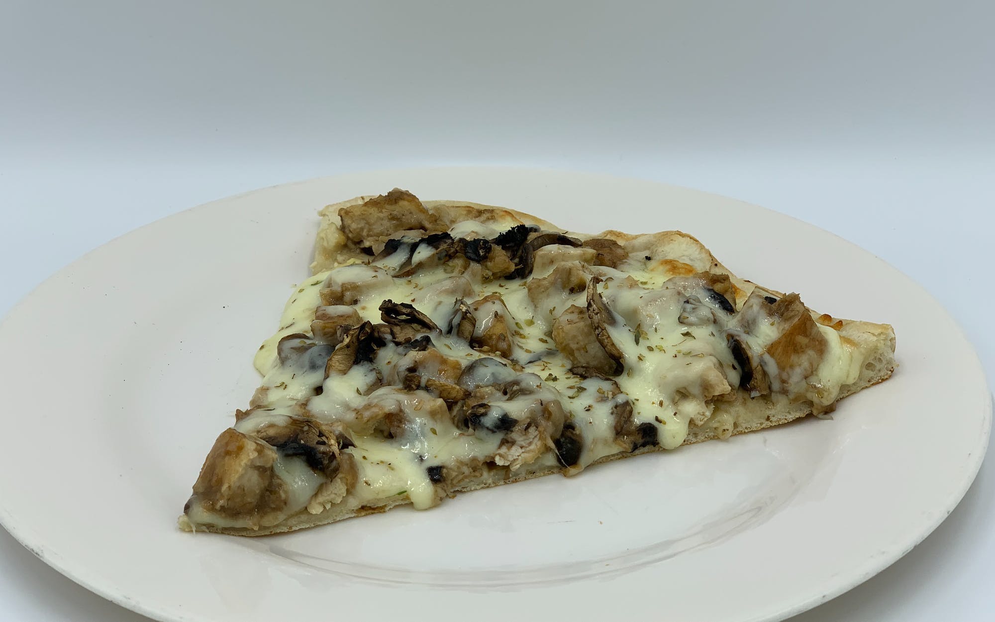 Order Chicken Marsala Pizza - Personal food online from Mario Pizza store, Westbury on bringmethat.com