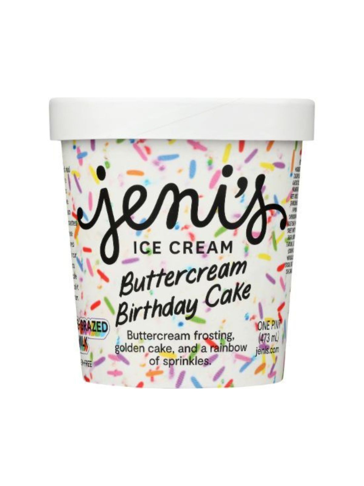 Order Jeni's Buttercream Birthday Cake Ice Cream (1 Pint) food online from Neighborhood Scoops store, Marietta on bringmethat.com