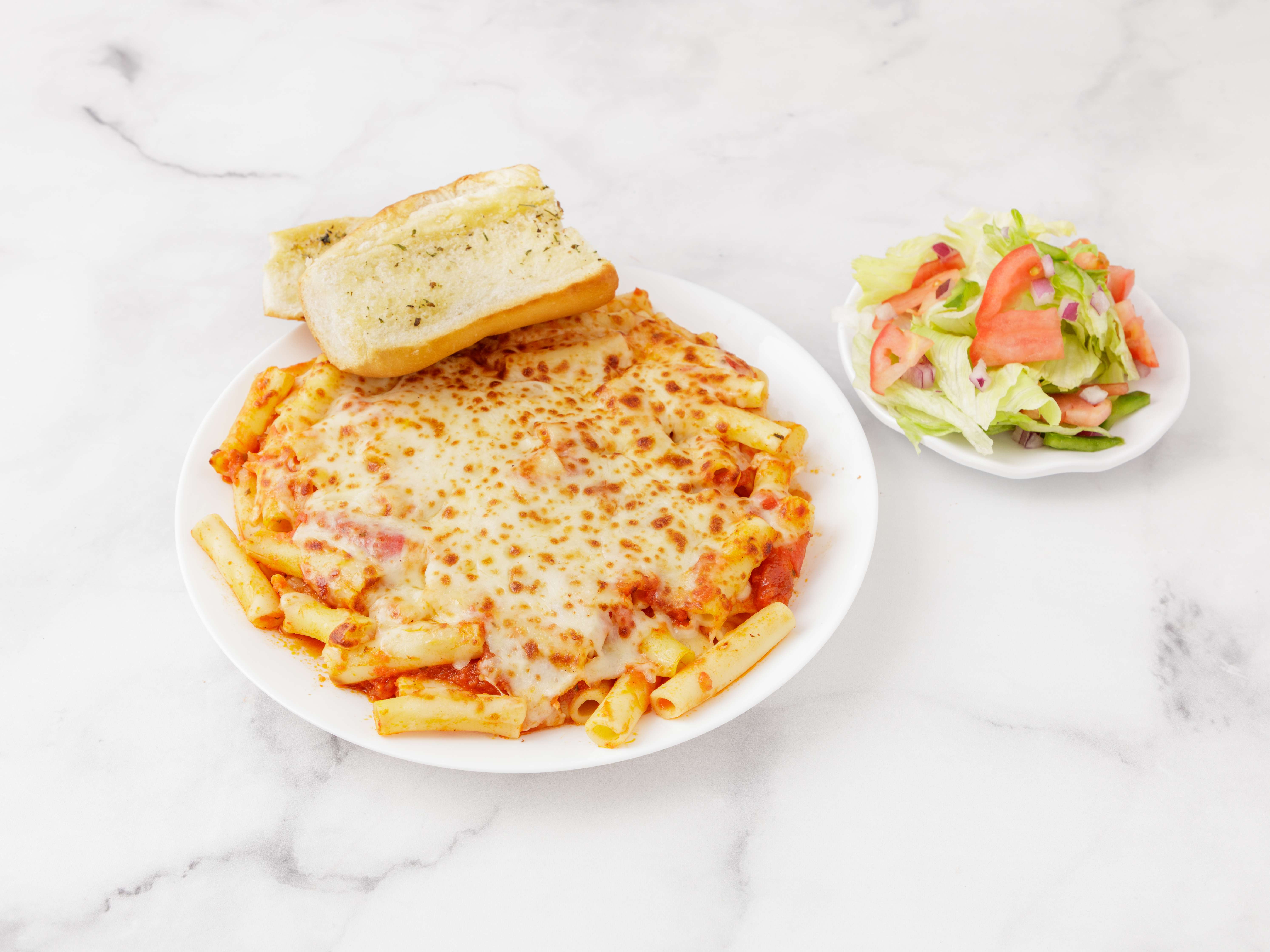 Order Ziti  food online from Choice One Pizza store, Hartford on bringmethat.com