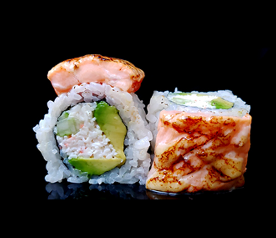 Order Alaskan Roll food online from Hamachi Sushi Express store, La Habra on bringmethat.com