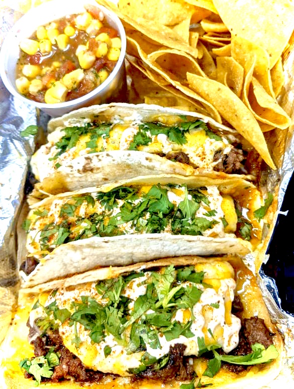 Order Surf and Turf Tacos food online from Chuckwagon Catering store, Waldorf on bringmethat.com