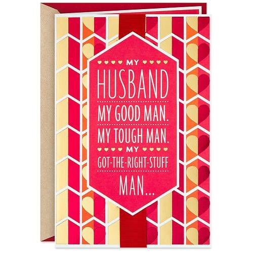 Order Hallmark Valentine's Day Card for Husband (My Man) S41 - 1.0 ea food online from Walgreens store, Denver on bringmethat.com