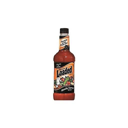 Order Master Mix Bloody Mary Loaded (1 LTR) 109097 food online from Bevmo! store, Chico on bringmethat.com