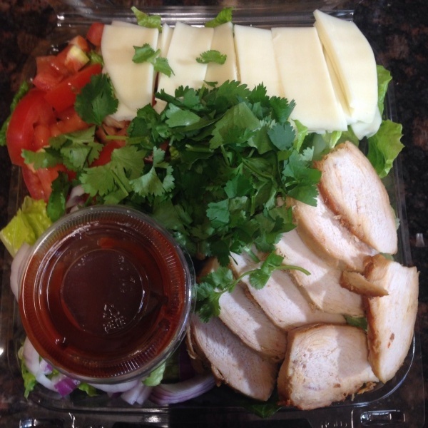 Order BBQ Chicken Salad food online from Cafe Bambino's store, Pasadena on bringmethat.com