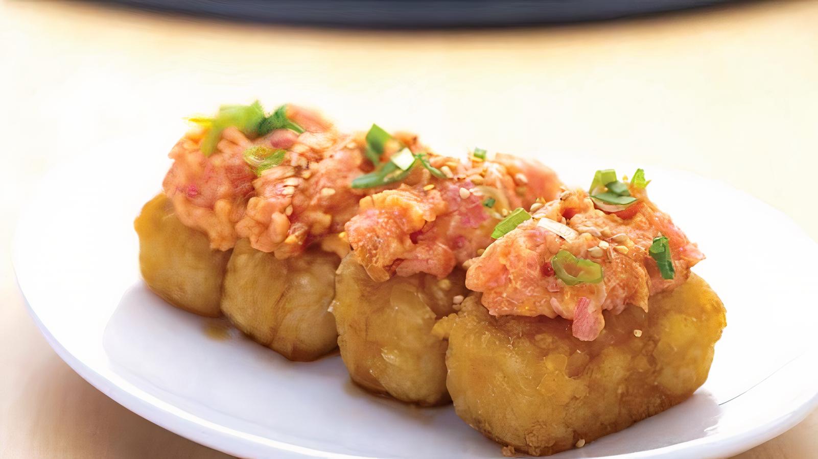Order Spicy Tuna Volcano food online from Midori Sushi & Hibachi store, Davidson on bringmethat.com