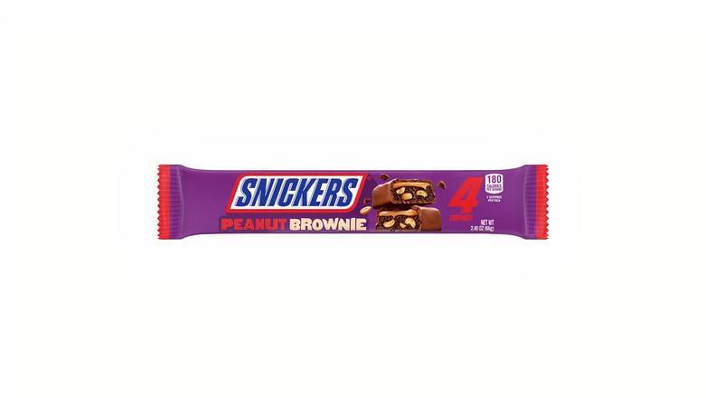 Order Snickers Peanut Brownie Squares Chocolate Candy Bar food online from Mac On 4th store, Alton on bringmethat.com