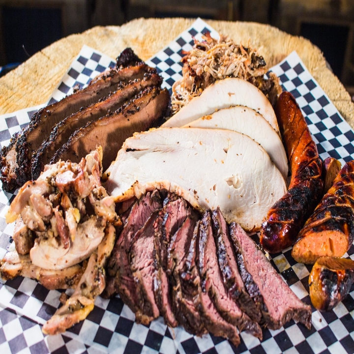 Order Small Family Platter food online from Big Daddy Bbq store, Meridian on bringmethat.com