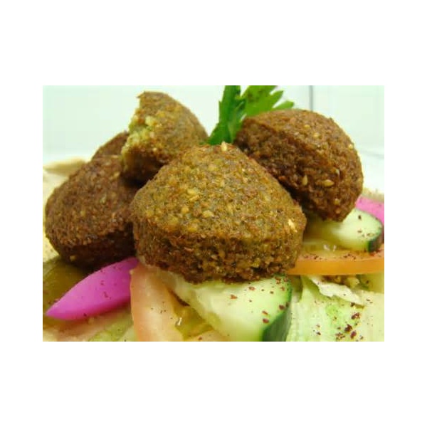 Order 10 Piece Falafel with Side Tahini food online from Falafel on broadway store, New York on bringmethat.com
