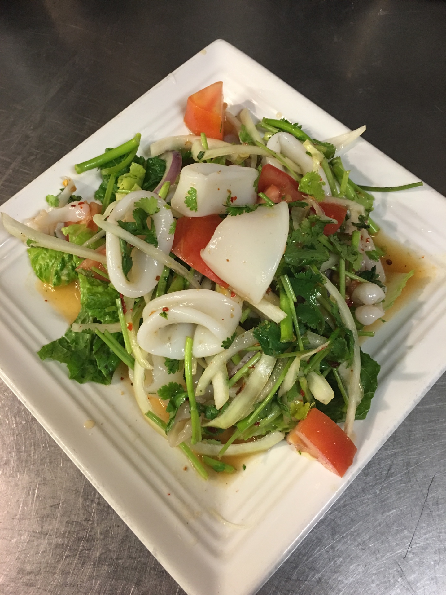 Order Squid Salad food online from Phuket Thai store, Huntington Beach on bringmethat.com