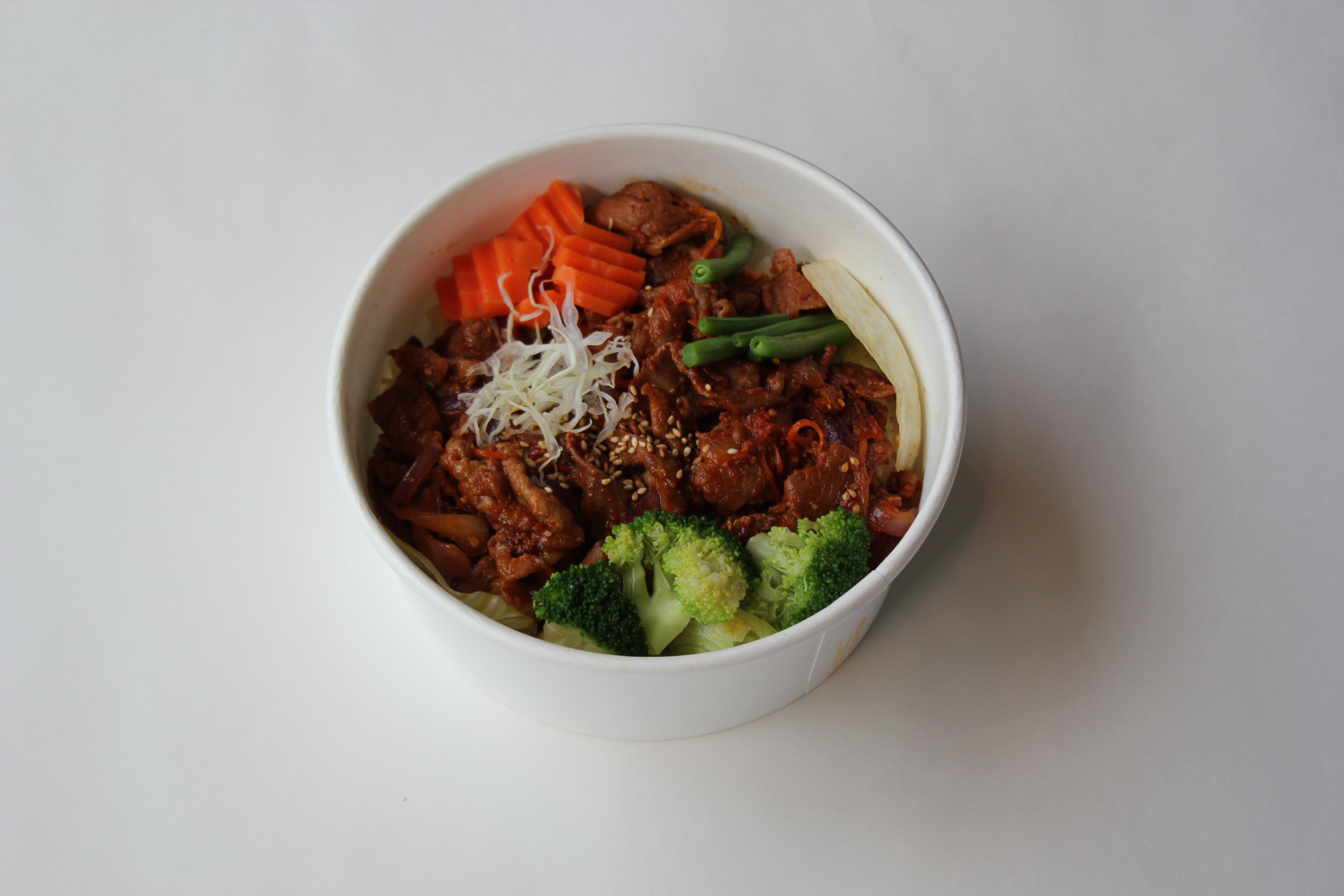 Order 5.Spicy Pork Bowl food online from Emily Grill store, Culver City on bringmethat.com