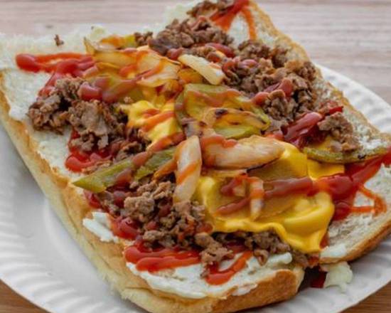 Order Philly Cheesesteak Sandwich food online from Bloomfield Fried Chicken & Pizza store, Newark on bringmethat.com
