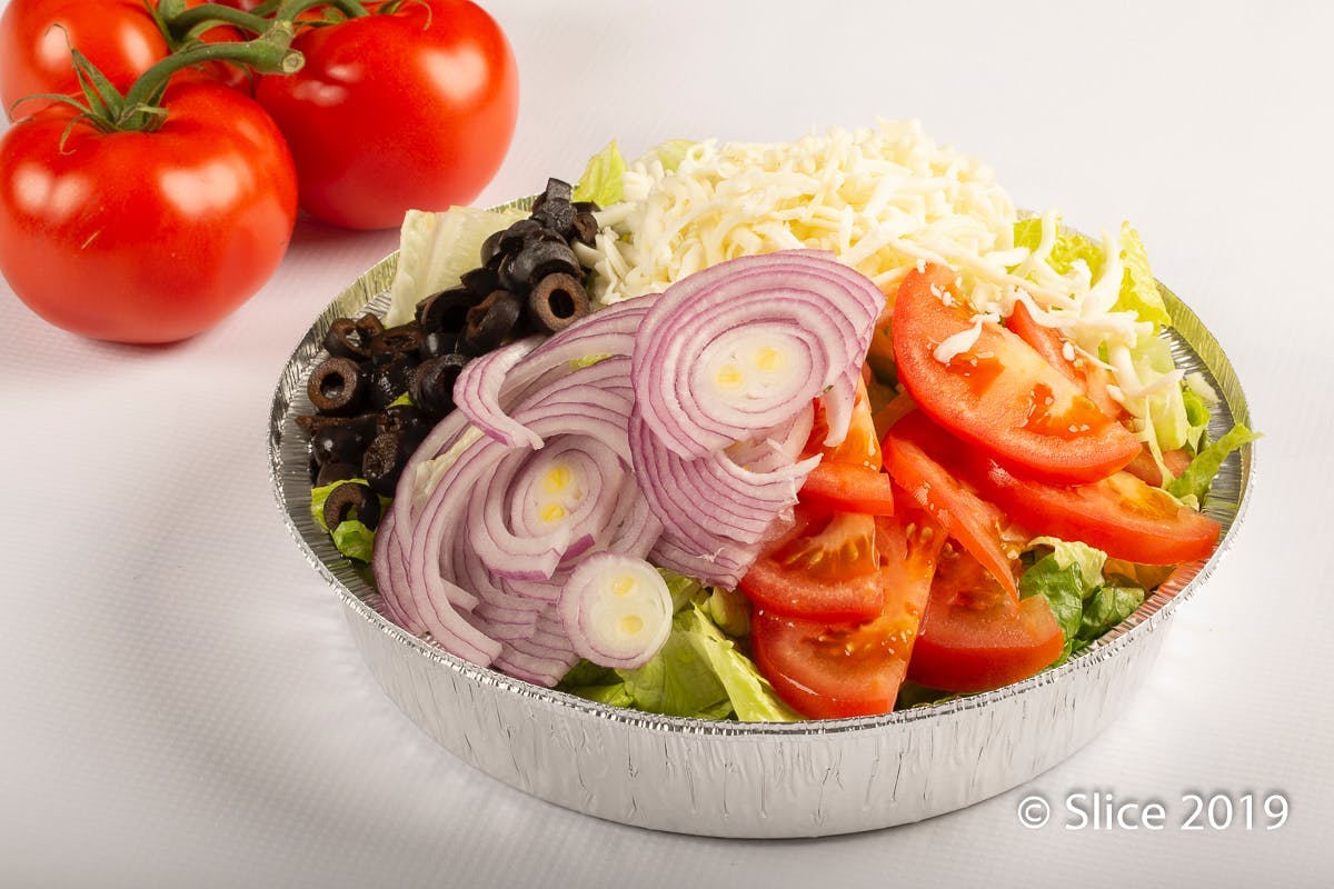 Order Tossed Salad - Side food online from Georgio Oven Fresh Pizza Co store, Middlefield on bringmethat.com