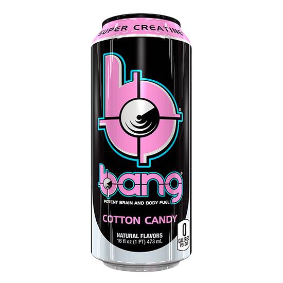 Order Bang Cotton Candy 16oz food online from Casey's General Store store, Omaha on bringmethat.com