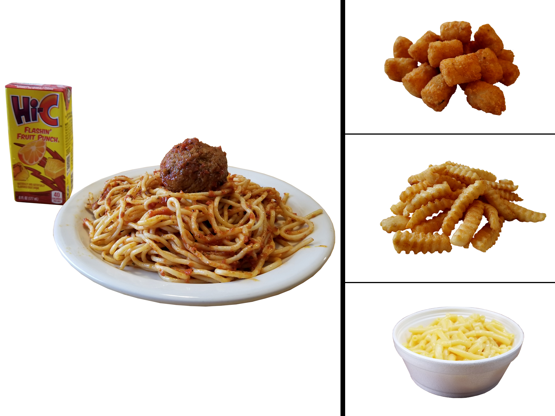 Order Kids Spaghetti and Meatball  food online from Mike Brick Oven Pizza store, Pottstown on bringmethat.com