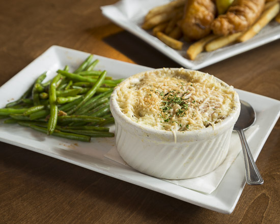 Order Shepherd's Pie food online from Baker St. Pub & Grill store, The Woodlands on bringmethat.com