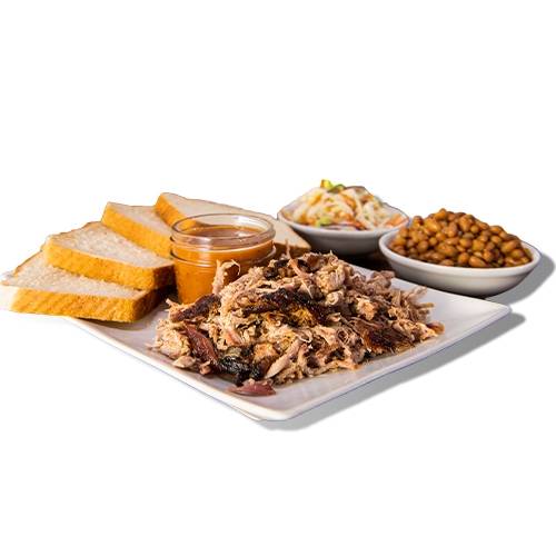 Order Barbeque Pork Plate food online from Dreamland Bbq store, Roswell on bringmethat.com
