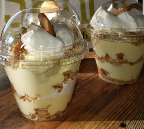 Order Banana Pudding Cups food online from Boonie Mac Shack store, Zion on bringmethat.com