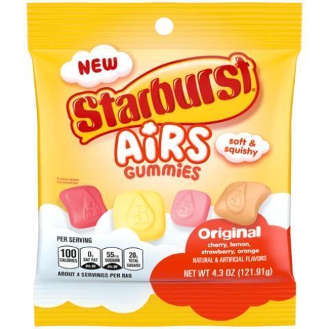 Order Starburst Airs Gummies 4.3oz food online from 7-Eleven store, Elmira on bringmethat.com