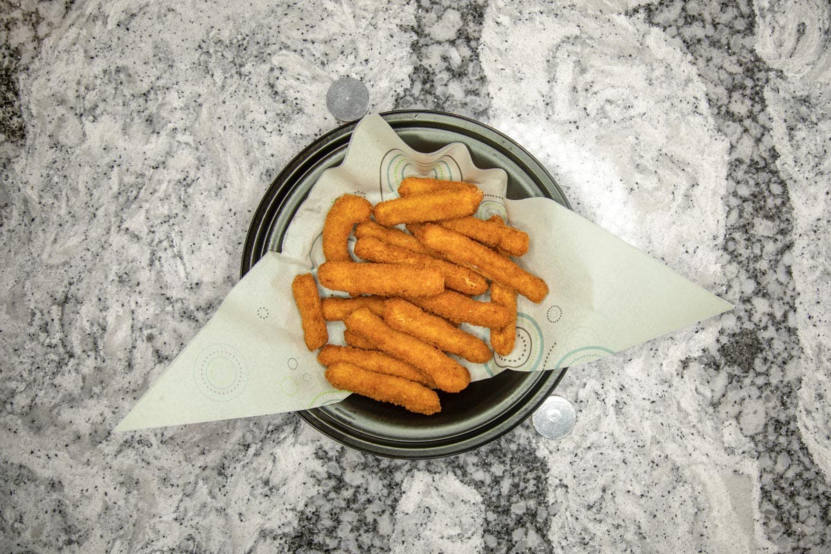 Order Chicken Fries - Appetizer food online from Topshelf Pizza & Pub store, Muskegon on bringmethat.com